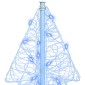 vidaXL Χριστουγεννιάτικο Δέντρο με 100 LED Μπλε 120 cm Ακρυλικό