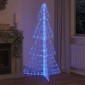 vidaXL Χριστουγεννιάτικο Δέντρο με 240 LED Μπλε 180 cm Ακρυλικό