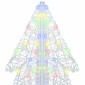 vidaXL Χριστουγεννιάτικο Δέντρο με 240 LED Πολύχρωμο 180 cm Ακρυλικό