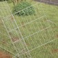 vidaXL Κλουβί Κουνελιού Ασημί 110 x 100 x 85 εκ. Επικαλυμμένος Χάλυβας