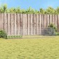 vidaXL Κλουβί Κουνελιού Ασημί 430 x 100 x 85 εκ. Επικαλυμμένος Χάλυβας