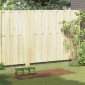 vidaXL Κλουβί Κουνελιού Ασημί 200 x 100 x 210 εκ.