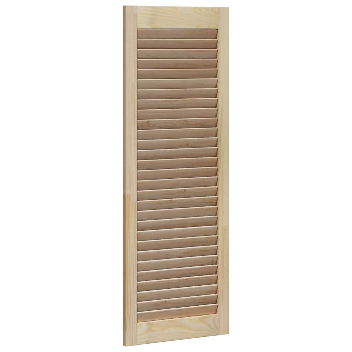vidaXL Πόρτα Ντουλάπας Φυσικό 110 x 2,1 x 39,5 cm Στερεά ξυλεία πεύκου