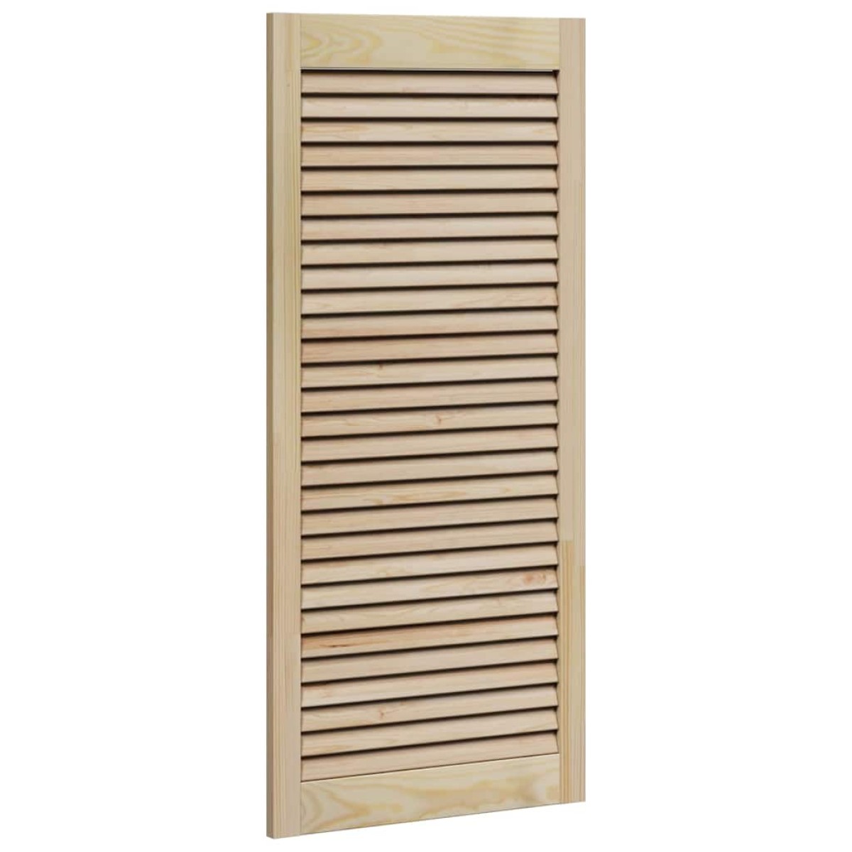 vidaXL Πόρτα Ντουλάπας με πόρτα 2 τμχ. Φυσικό 49,5 x 2,1 x 110 εκ