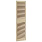 vidaXL Πόρτα Ντουλάπας με πόρτα Φυσικό 140,5 x 2,1 x 39,5 cm