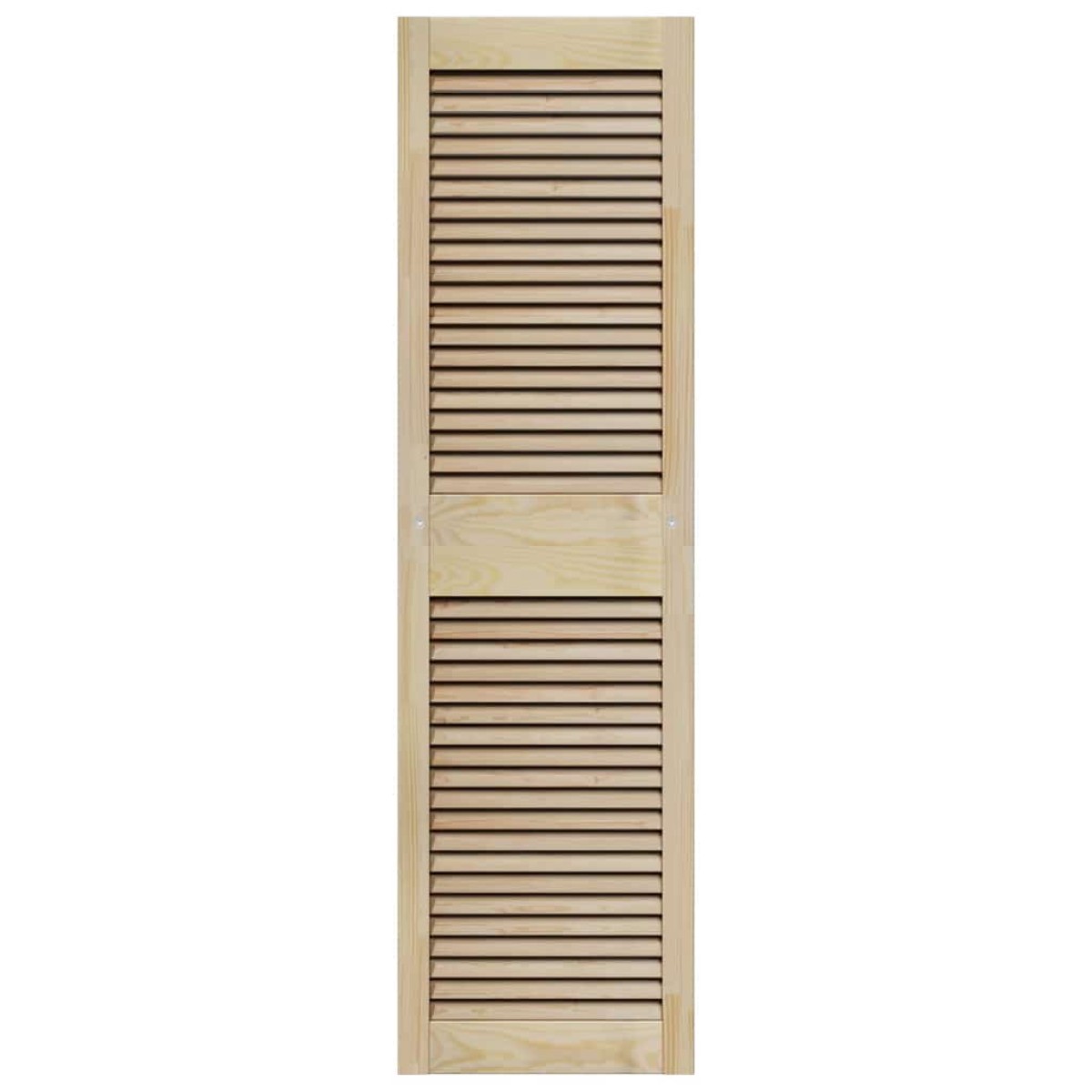 vidaXL Πόρτα Ντουλάπας με πόρτα 2 τμχ. Φυσικό 140,5 x 2,1 x 39,5 cm