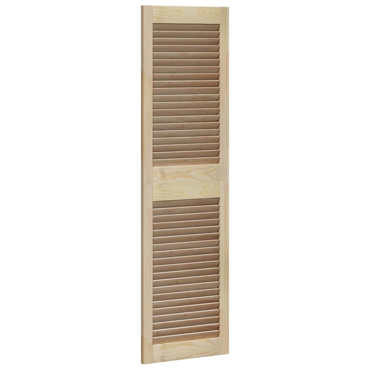 vidaXL Πόρτα Ντουλάπας με πόρτα 2 τμχ. Φυσικό 140,5 x 2,1 x 39,5 cm