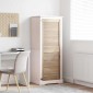 vidaXL Πόρτα Ντουλάπας με πόρτα Φυσικό 49,5 x 2,1 x 140,5 εκ