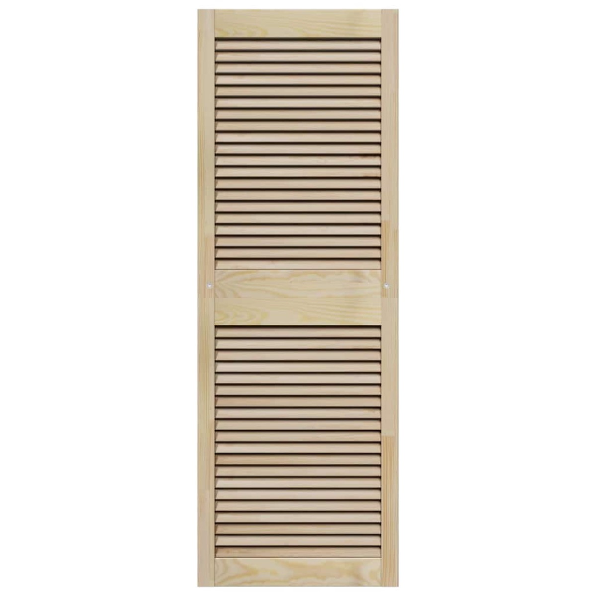 vidaXL Πόρτα Ντουλάπας με πόρτα Φυσικό 49,5 x 2,1 x 140,5 εκ