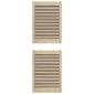 vidaXL Πόρτα Ντουλάπας με πόρτα Φυσικό 49,5 x 2,1 x 140,5 εκ