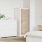 vidaXL Πόρτα Ντουλάπας με πόρτα Φυσικό 49,5 x 2,1 x 140,5 εκ