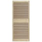 vidaXL Πόρτα Ντουλάπας με πόρτα Φυσικό 140,5 x 2,1 x 59,5 cm