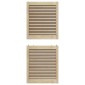 vidaXL Πόρτα Ντουλάπας με πόρτα Φυσικό 140,5 x 2,1 x 59,5 cm