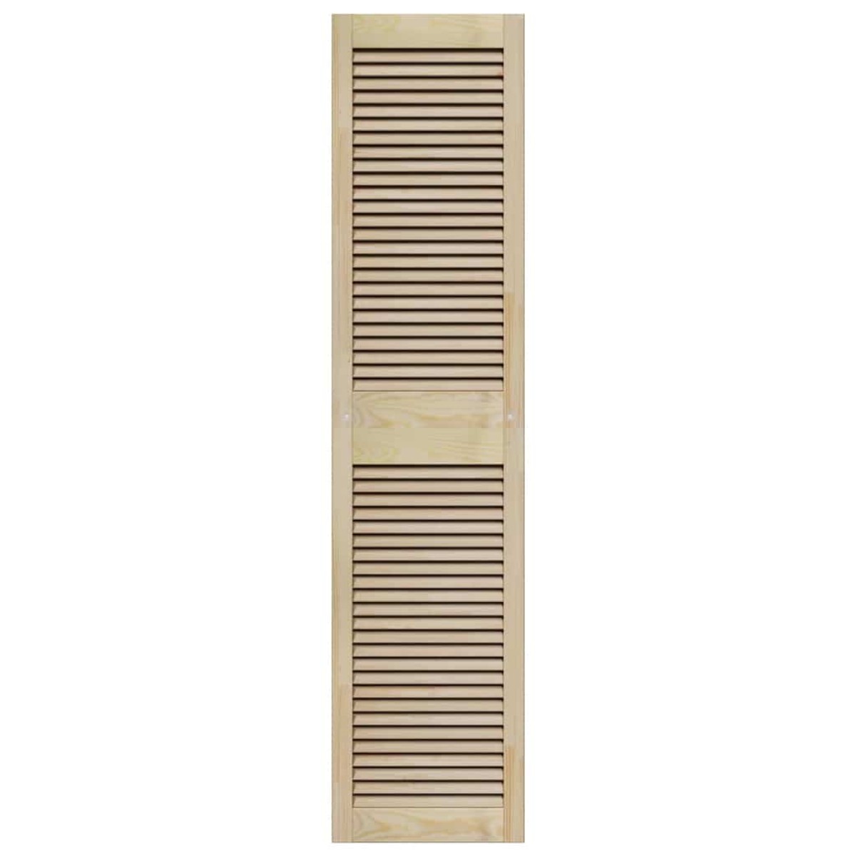 vidaXL Πόρτα Ντουλάπας Φυσικό 170 x 2,1 x 39,5 cm Στερεά ξυλεία πεύκου