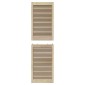 vidaXL Πόρτα Ντουλάπας Φυσικό 170 x 2,1 x 49,5 cm Στερεά ξυλεία πεύκου