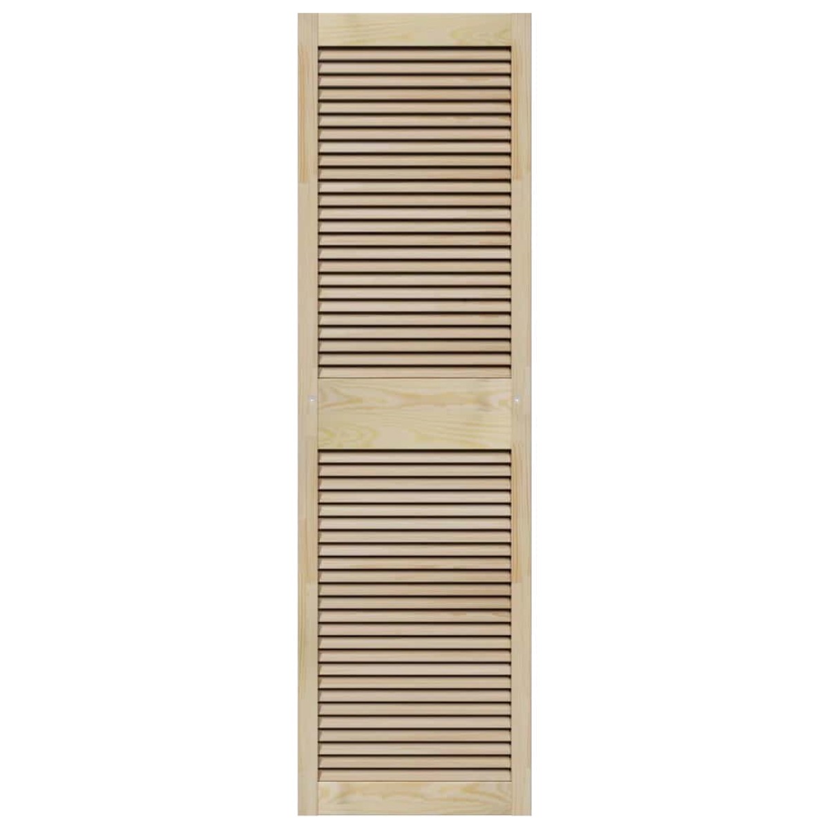 vidaXL Πόρτα Ντουλάπας με πόρτα 2 τμχ. Φυσικό 170 x 2,1 x 49,5 cm