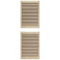 vidaXL Πόρτα Ντουλάπας Φυσικό 170 x 2,1 x 59,5 cm Στερεά ξυλεία πεύκου