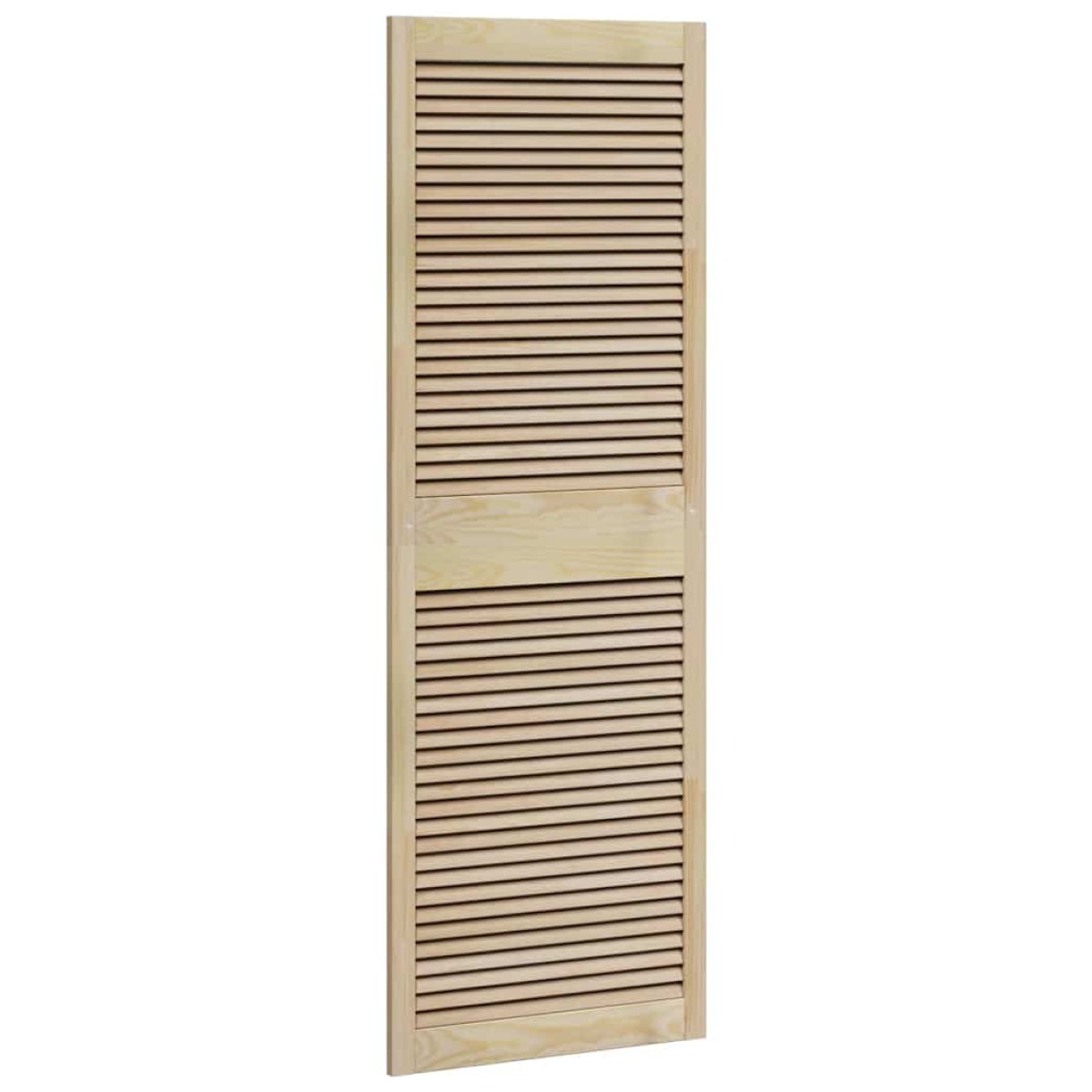 vidaXL Πόρτα Ντουλάπας με πόρτα 2 τμχ. Φυσικό 170 x 2,1 x 59,5 cm