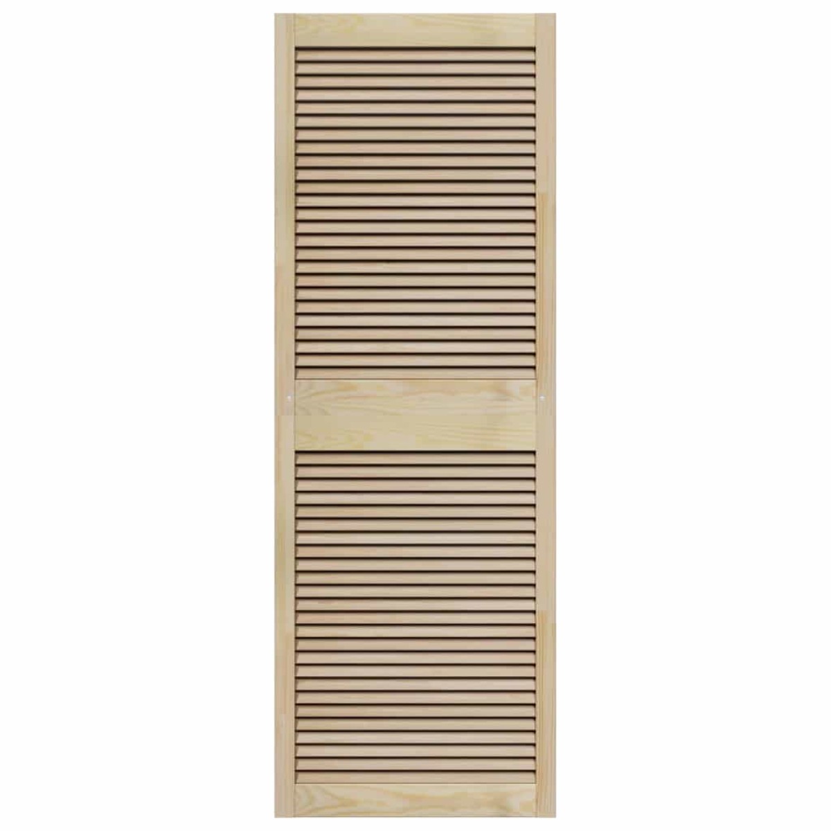 vidaXL Πόρτα Ντουλάπας με πόρτα 2 τμχ. Φυσικό 170 x 2,1 x 59,5 cm