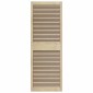 vidaXL Πόρτα Ντουλάπας με πόρτα 2 τμχ. Φυσικό 170 x 2,1 x 59,5 cm