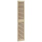 vidaXL Πόρτα Ντουλάπας Φυσικό 201 x 2,1 x 39,5 cm Στερεά ξυλεία πεύκου