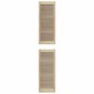 vidaXL Πόρτα Ντουλάπας Φυσικό 201 x 2,1 x 39,5 cm Στερεά ξυλεία πεύκου