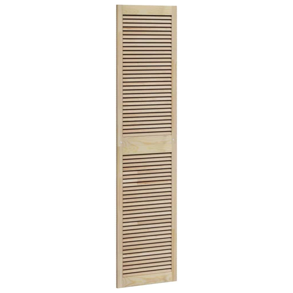 vidaXL Πόρτα Ντουλάπας Φυσικό 201 x 2,1 x 49,5 cm Στερεά ξυλεία πεύκου