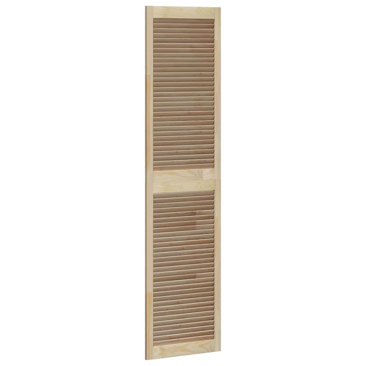 vidaXL Πόρτα Ντουλάπας Φυσικό 201 x 2,1 x 49,5 cm Στερεά ξυλεία πεύκου