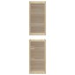 vidaXL Πόρτα Ντουλάπας Φυσικό 201 x 2,1 x 49,5 cm Στερεά ξυλεία πεύκου
