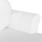 vidaXL Καναπές Chesterfield Λευκό 120,5 x 65 x 75 εκ. Τεχνητό Δέρμα