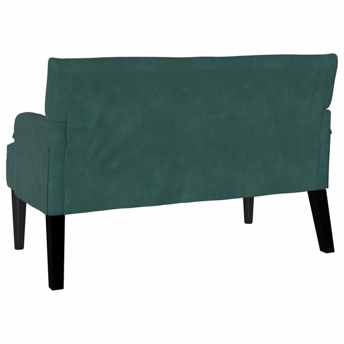 vidaXL Καναπές Chesterfield Σκούρο Πράσινο 112 x 65,5 x 75 εκ. Βελούδο