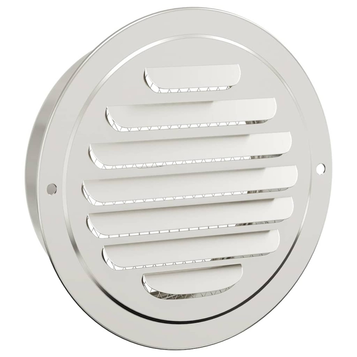 vidaXL Καπάκια Αερισμού 4 τμχ. Ασημί 125 mm Ανοξείδωτο ατσάλι