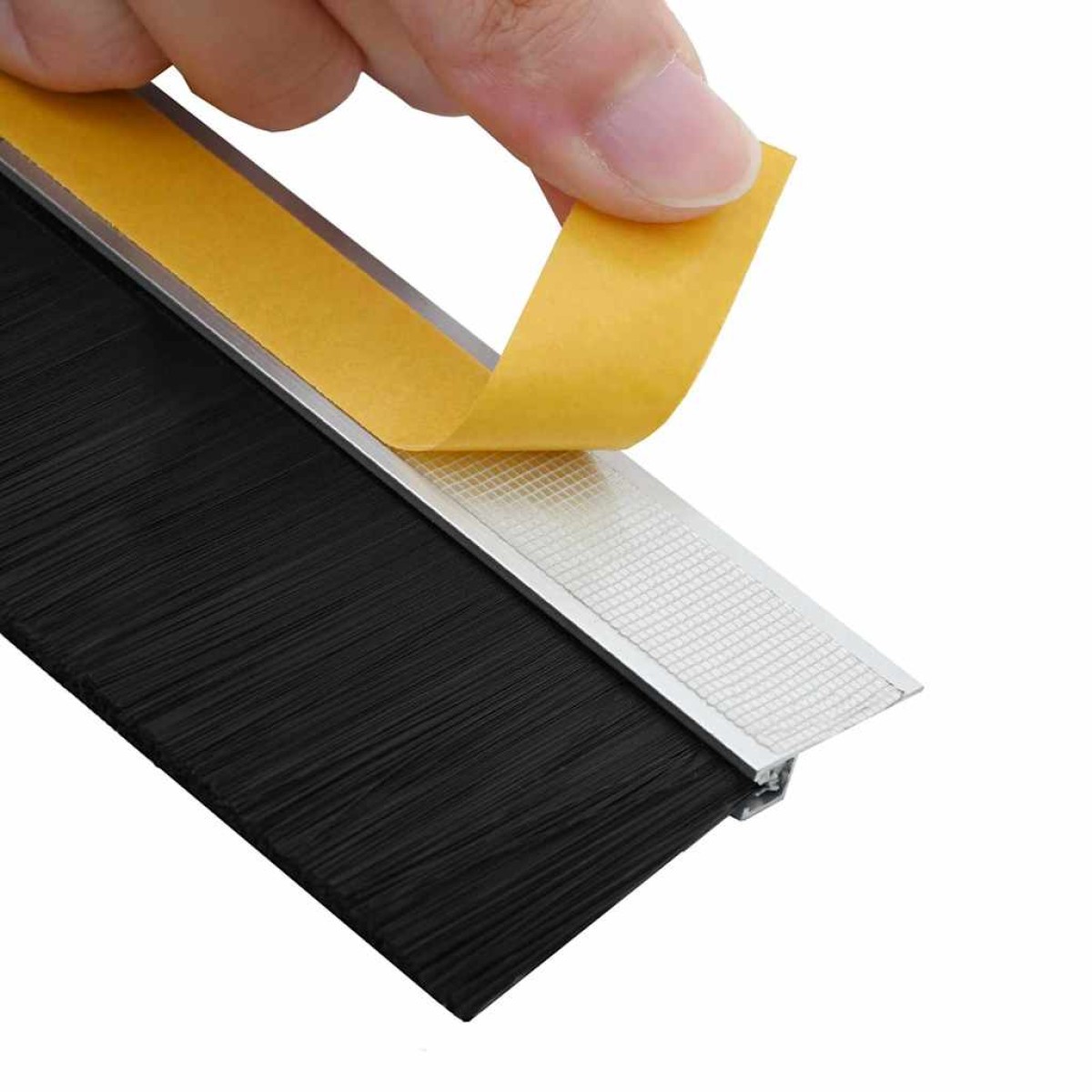 vidaXL Αυτοκόλλητες σφραγίδες πόρτας 2 τμχ. 100 cm Αλουμινένιο Κράμα