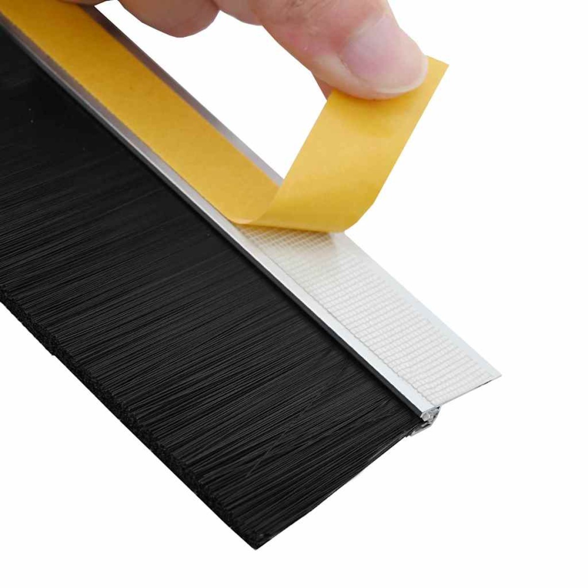 vidaXL Αυτοκόλλητες σφραγίδες πόρτας 12 τμχ. 100 cm Αλουμινένιο Κράμα
