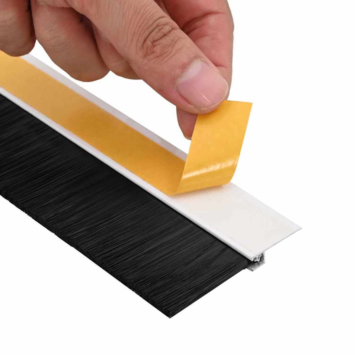 vidaXL Αυτοκόλλητες σφραγίδες πόρτας 12 τμχ. 100 cm Αλουμινένιο Κράμα