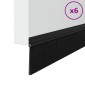 vidaXL Αυτοκόλλητες σφραγίδες πόρτας 6 τμχ. 100 cm Αλουμινένιο Κράμα