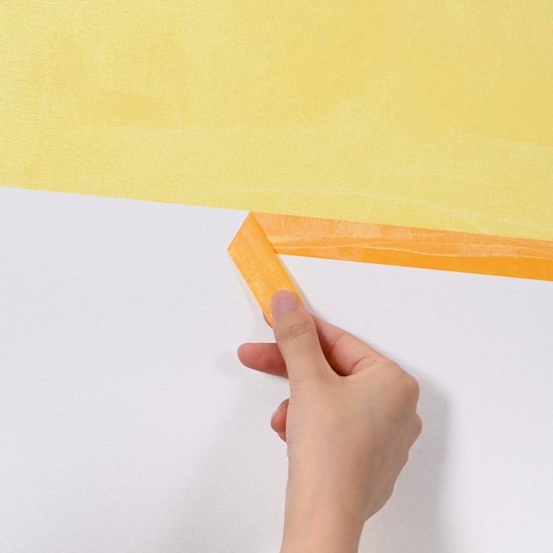 vidaXL Ταινίες Μάσκας για Ζωγράφους 6 τμχ. Κίτρινο 25mm x 50m Χαρτί