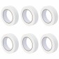 vidaXL Ταινίες Μάσκας για Ζωγράφους 6 τμχ. Λευκό 30mm x 50m Χαρτί