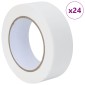 vidaXL Ταινίες Μάσκας για Ζωγράφους 24 τμχ. Λευκό 38mm x 50m Χαρτί