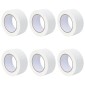 vidaXL Ταινίες Μάσκας για Ζωγράφους 6 τμχ. Λευκό 50mm x 50m Χαρτί