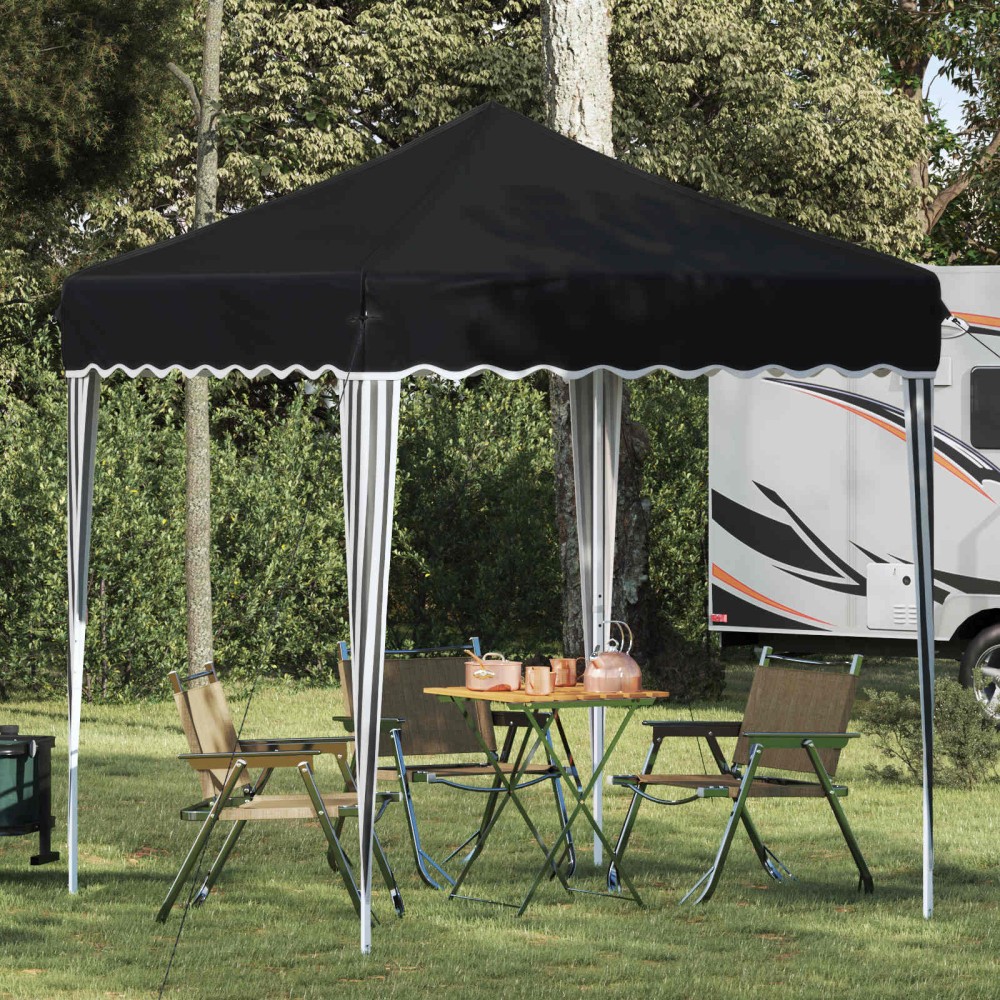 vidaXL Αυτοσχέδιο Μόρφωση 195 x 195 x 245 εκ. Ανθρακί Ύφασμα Όξφορντ