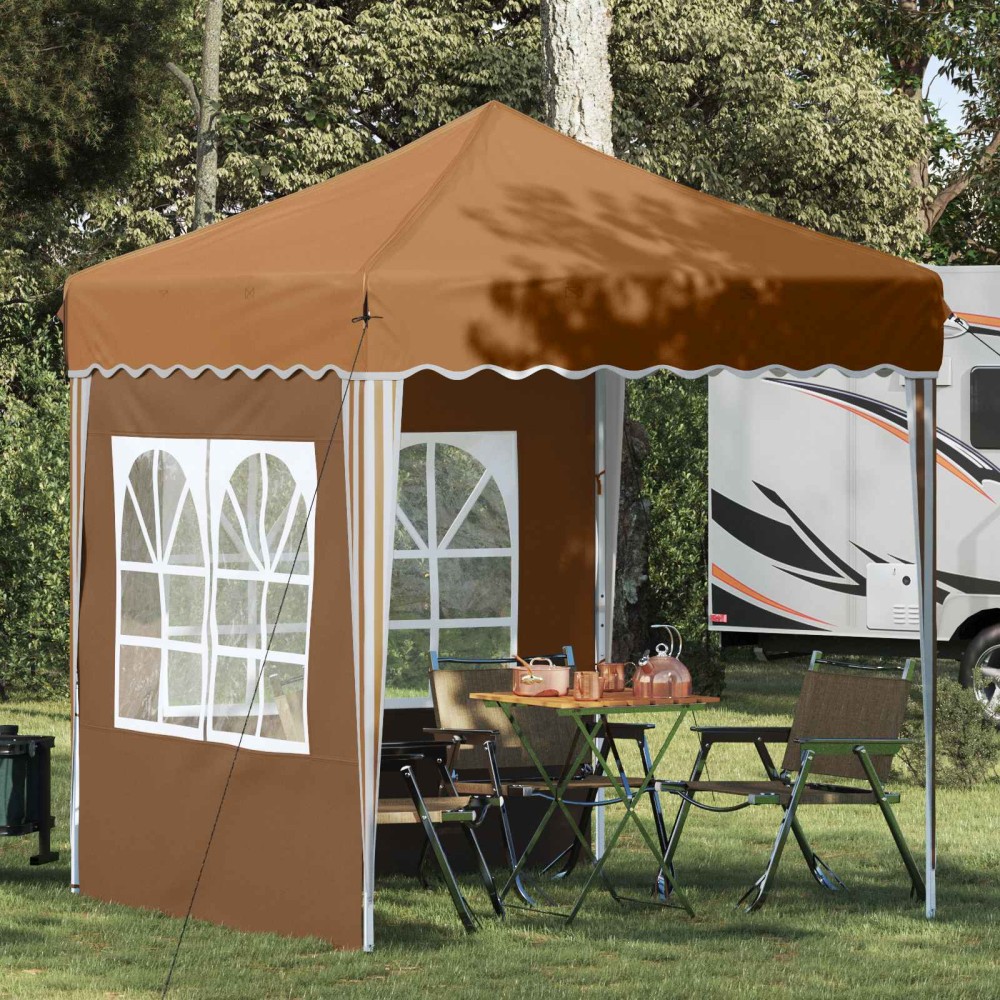 vidaXL Αυτοσχέδιο Μόρφωση 195 x 195 x 245 εκ. Μπεζ Ύφασμα Όξφορντ