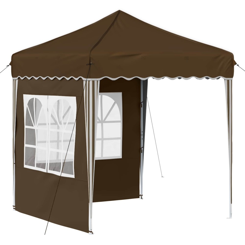 vidaXL Αυτοσχέδιο Μόρφωση 195 x 195 x 245 εκ. Taupe Ύφασμα Όξφορντ