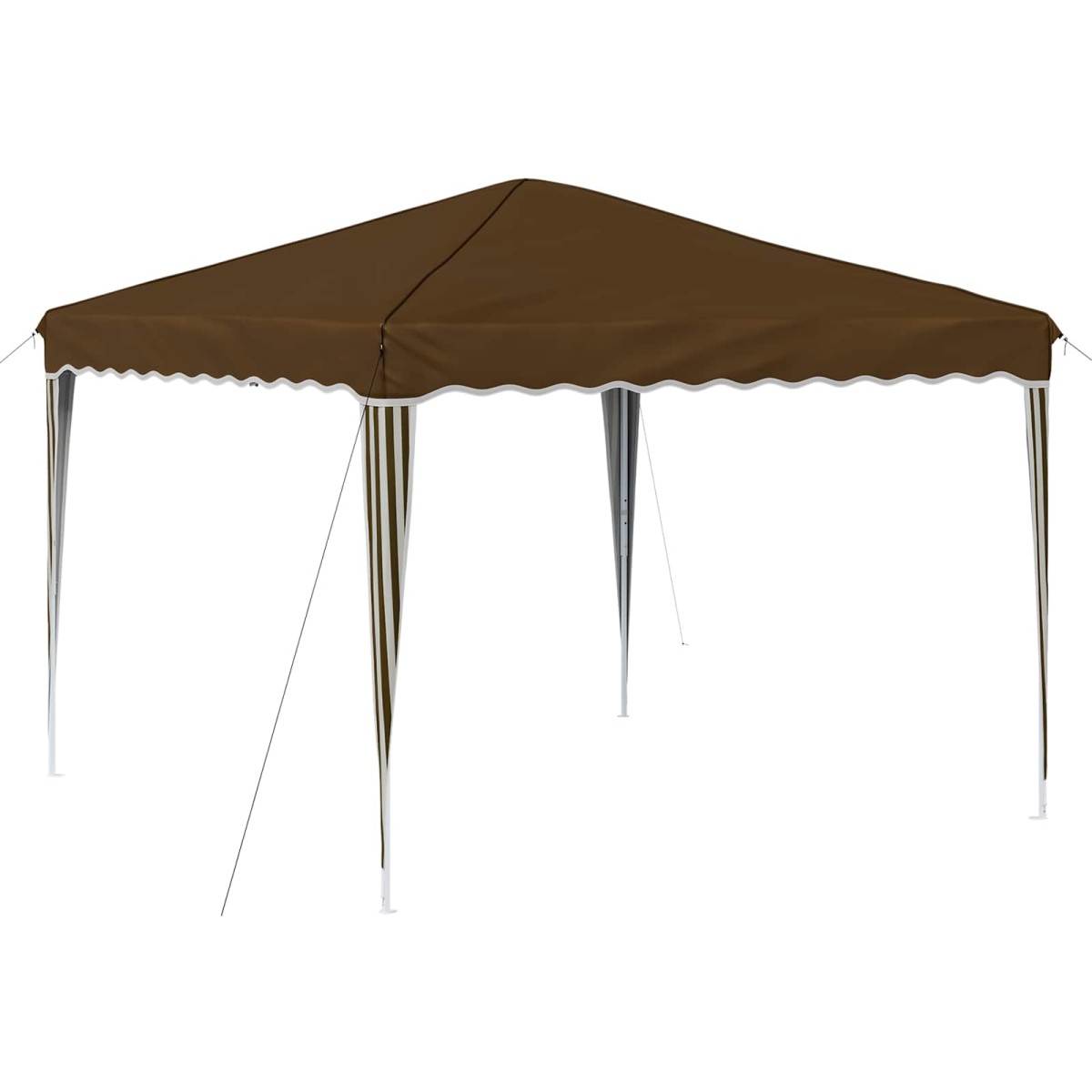 vidaXL Αυτοσχέδιο Μόρφωση 288 x 288 x 245 εκ Taupe Ύφασμα Όξφορντ