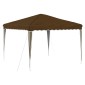 vidaXL Αυτοσχέδιο Μόρφωση 288 x 288 x 245 εκ Taupe Ύφασμα Όξφορντ