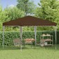 vidaXL Αυτοσχέδιο Μόρφωση 288 x 288 x 245 εκ Taupe Ύφασμα Όξφορντ