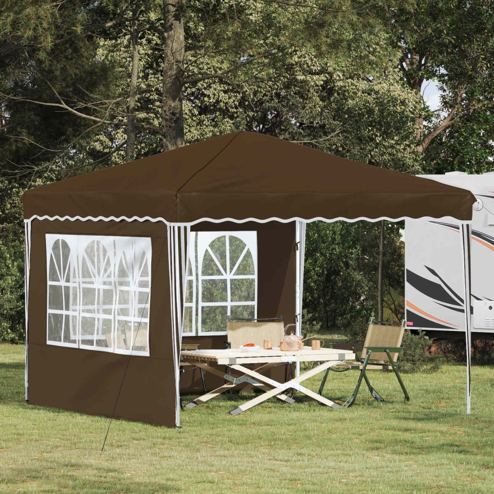 vidaXL Αυτοσχέδιο Μόρφωση 288 x 288 x 245 εκ Taupe Ύφασμα Όξφορντ