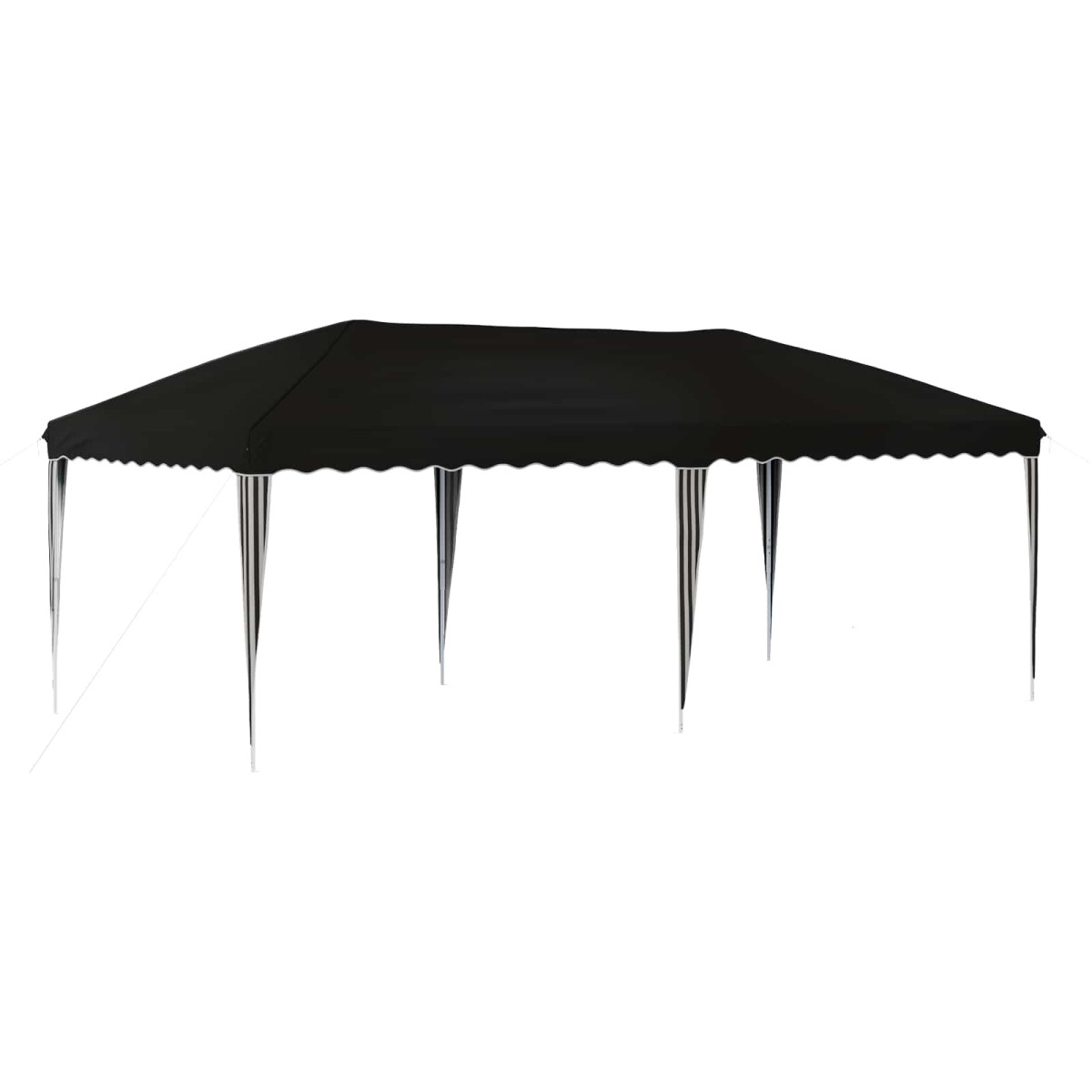 vidaXL Αυτοσχέδιο Μόρφωση 575 x 290 x 245 εκ Μαύρο