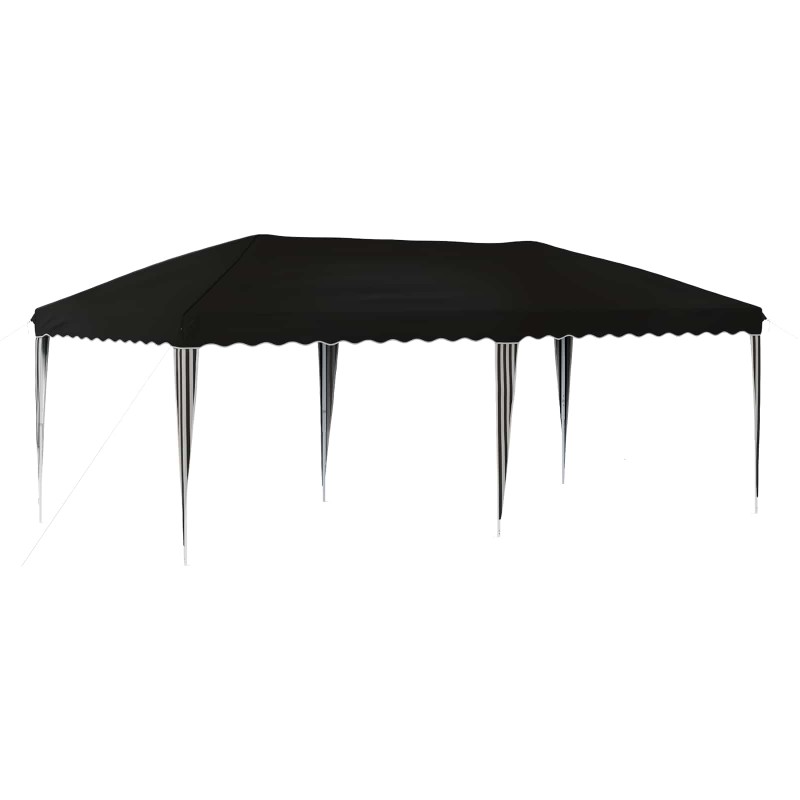 vidaXL Αυτοσχέδιο Μόρφωση 575 x 290 x 245 εκ Μαύρο