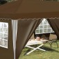 vidaXL Αυτοσχέδιο Μόρφωση 575 x 288 x 245 εκ Taupe